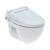 GEBERIT AquaClean 4000 alpin fehér WC-ülőke fali WC csészével - gepesz.hu