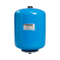GITRAL GBV-24 hidrofor tartály, kék, álló, 24l, 3/4, 10bar, -10°C...+99°C - gepesz.hu